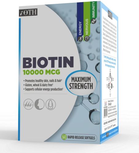 The Luxuriously Hydrating iOTH Biotin Supplement, Packaging Type : Boxes