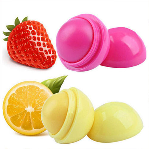 Plastic Fruit Flavor Lip Balm