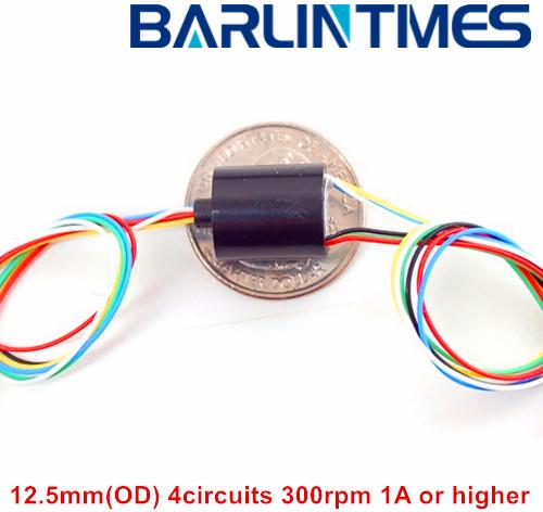 Miniture Capsule Slip Ring With 12mm Diameter