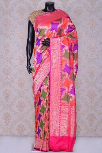 Handloom Katan Silk Saree, Occasion : Bridal Wear, Casual Wear, Festival Wear, Party Wear, Wedding Wear