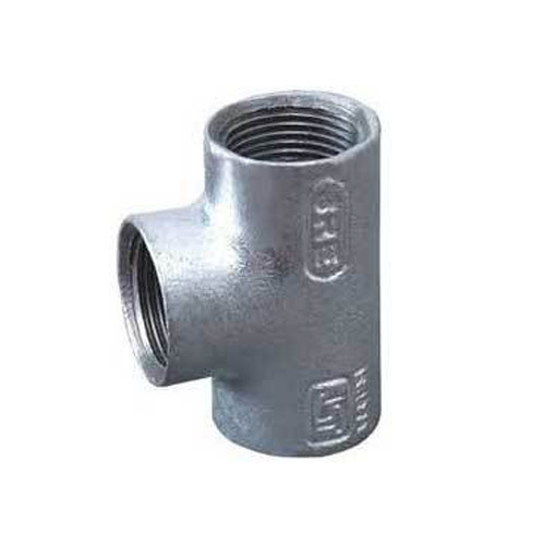 Stainless Steel Galvanised Tee, For Structure Pipe