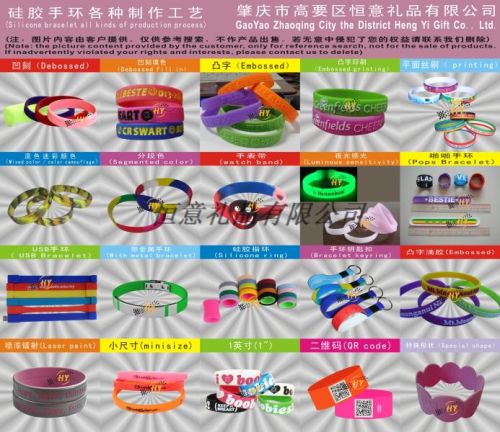 PVC Band PVC Bracelet, Brand Name : DIY