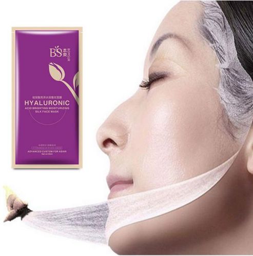 Bomsur Hyaluronic Acid Brighting Moisturizing Silk Facial Mask