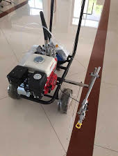 Air Less Spray Cold Paint Road Marking Machine