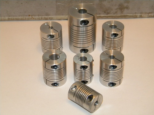 Polished Aliminum Aluminium Encoder Couplings, For Perfect Shape, Fine Finished, Durable, Corrosion Proof