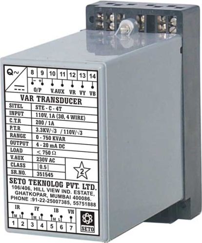 Reactive Power Transducer