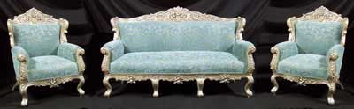 Silver Sofa Set (RAI-1050)