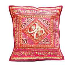 Embroidered Cushion Cover