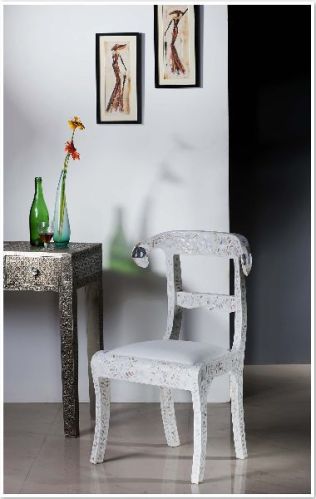 Mother Of Pearl Inlay Chair