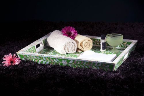 Mother Of Pearl Inlay Tray