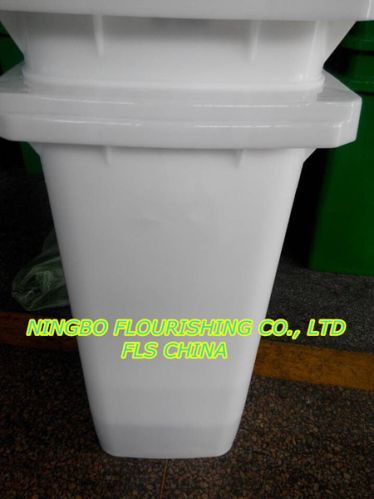HDPE 120L Plastic Garbage Bin, Brand Name : FLS for Outdoor trash