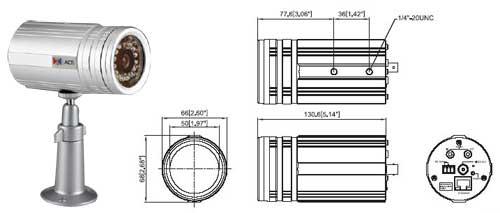 IP Bullet Camera (ACM-1311)