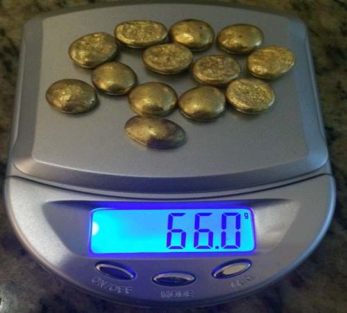 Gold dust, Material : Silicon