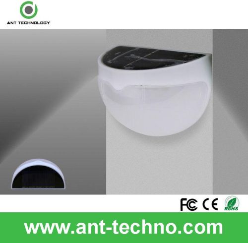 Waterproof 6 LED Solar Power Light Sensor Wall Light Outdoor Garden Fe