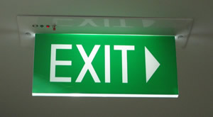 Emergency Exit Signs