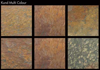 Kund Multi Color Slate