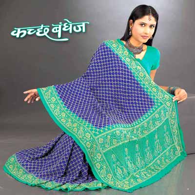 Bandhani Saree