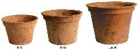 Curved Non Polished Coir Pots, For Growing Plants, Style : Antique, Modern