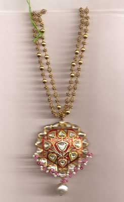 Enamel Necklace (D 13)