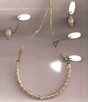 Enamel Necklace Set ( D 9)