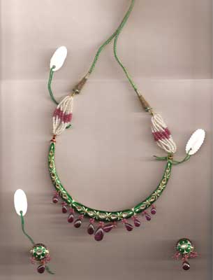 Enamel Necklace Set (D16)