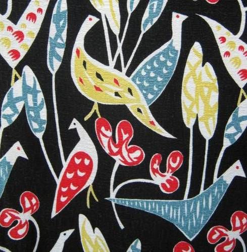 50s Pigment Printed Fabric