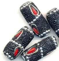 Round KB-01 Kashmir Beads, Color : White