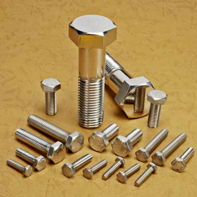 Hex Bolts, Material : High Tensile Steel