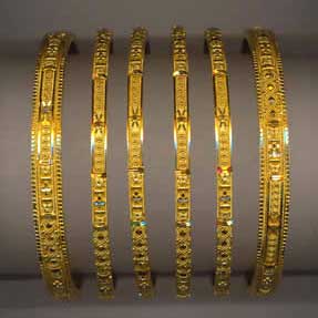 Gold Bangles-16