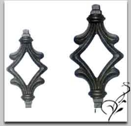 Wrought Iron Forged Centers