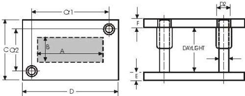 All Steel Diagonal Pillar Die Set