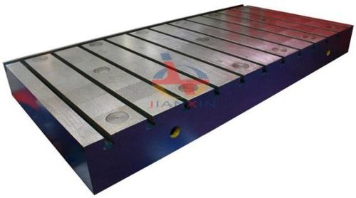 Cast Iron T-slot Bed Plate