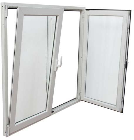 UPVC Tilt and Turn Window System, Size : 3x6.5ft, 4x6ft, 6x6ft