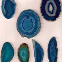 Blue Agate Plates