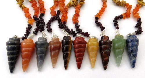 Fancy Agate Gemstone Pendulum