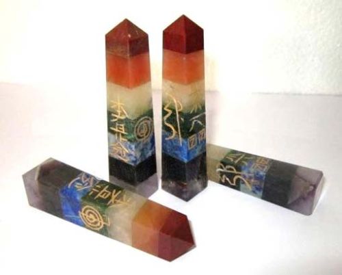 Fancy Agate Gemstone Towers