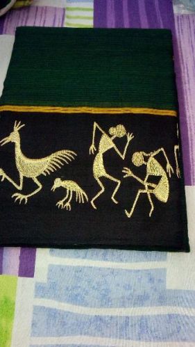 KUTCH -EMBROIDERED PURE SOFT COTTON SAREE