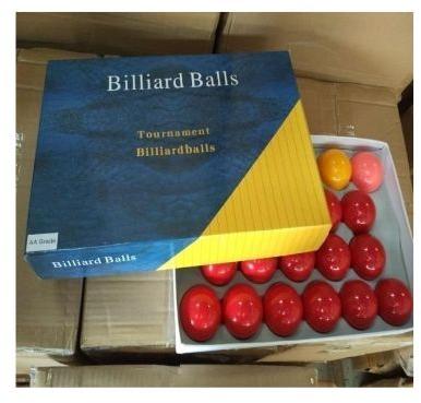 Billiard Balls B Grade Tournament, Size : 2.1/16