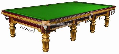 Imported Snooker Tables, Color : Dark Brown Black