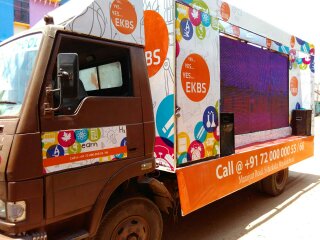 LED Video Van On Hire In Lucknnow 9818313388
