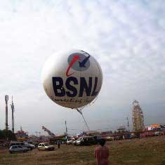 10-100gm Nylon Aerial Advertising Balloon (02), Size : 10x10ft, 20x20ft, 30x30ft, 40x40ft, 50x50ft