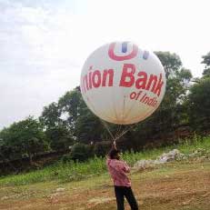 Nylon Aerial Advertising Balloon (03), For Promotional, Size : 10x10ft, 20x20ft, 30x30ft, 40x40ft