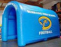 Cotton Inflatable Tents, For Camping, Disasters, Outdoor Advertising, Party, Picnic, Wedding, Pattern : Plain