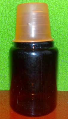 50ml Amber PET Bottle Pharma/ Pesticides