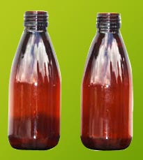 Amber PET Bottles (150-ml)