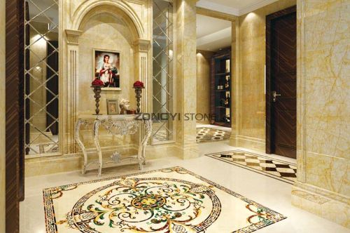 Marble Watejet Medallion customized, Brand Name : CASVINO
