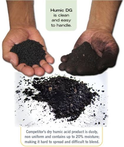 Humic Acid 60% Shiny Granules