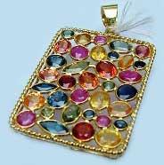 Mixeed Stones Pendent
