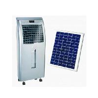 White Solar Air Cooler, Material : Plastic for Home, Office, Camping