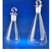 Glass Iodine Flask, Color : Transparent 25-30mm